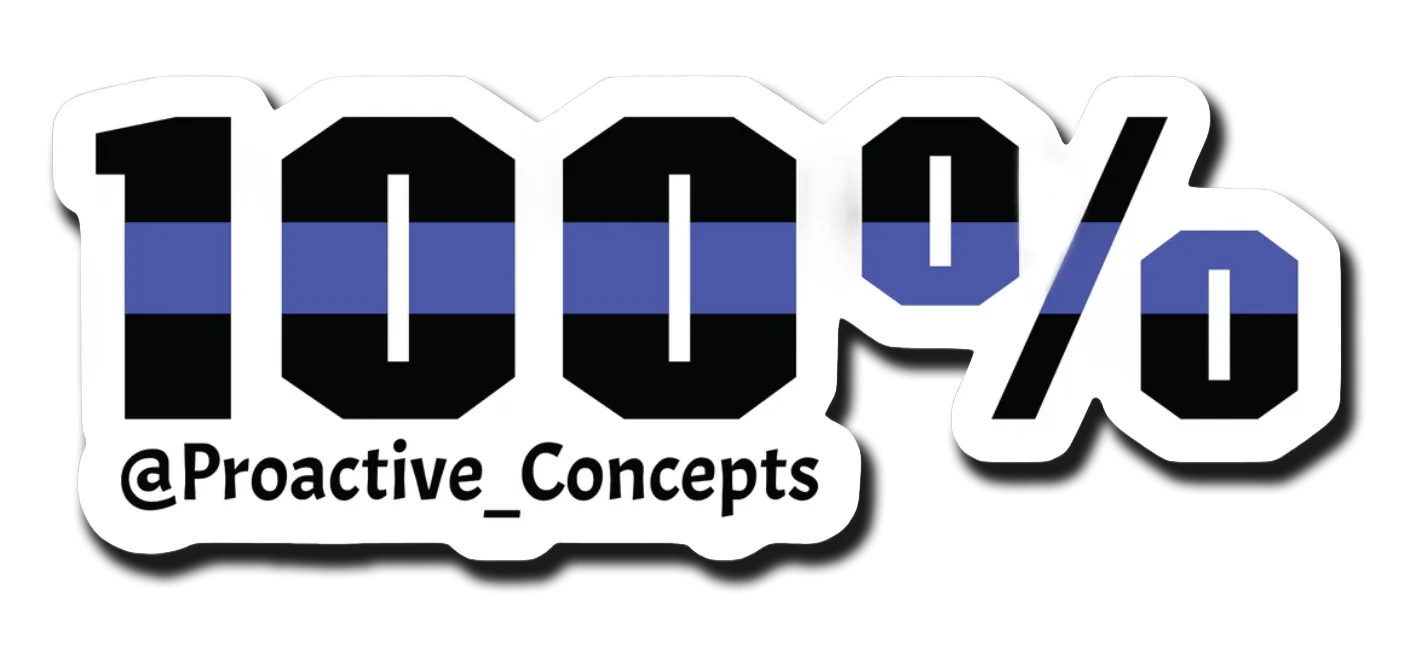 100% - Sticker