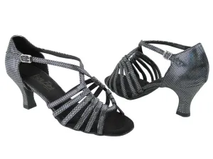 1661 87 Black Laser Satin