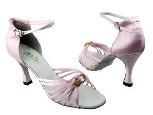 1671B #233 Light Pink Satin & Stone