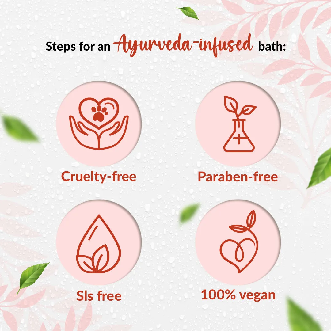 18 Herbs, Sandal, & Kumkumadi Body Wash Combo