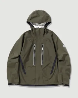 2.5L Hiker Rain Jacket Dark Khaki