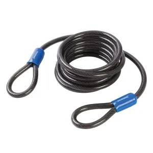 2.5M X 8MM LOOPED STEEL SECURITY CABLE 647706