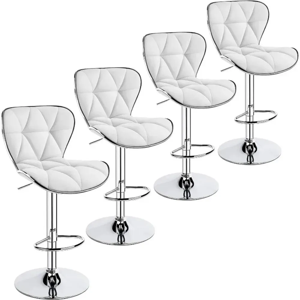 2pcs Leather Bar Stool