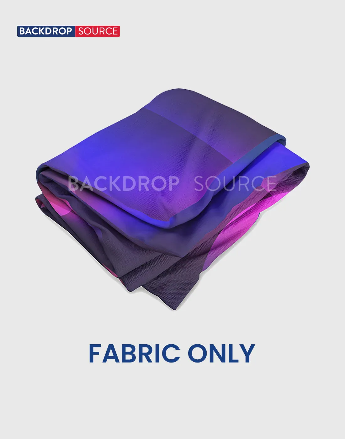5 Sets of Stretch Fabric Displays for Product Showcase