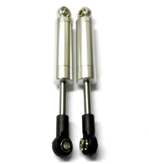 75001S 1/10 Off Road Buggy Internal Spring Shock Absorber Alloy 70mm Long Silver x 2