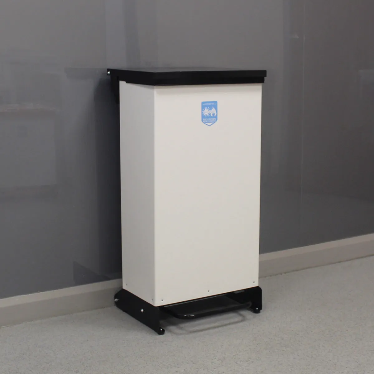 80 Litre Metal Fixed Body Clinical Waste Bin