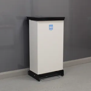 80 Litre Metal Fixed Body Clinical Waste Bin