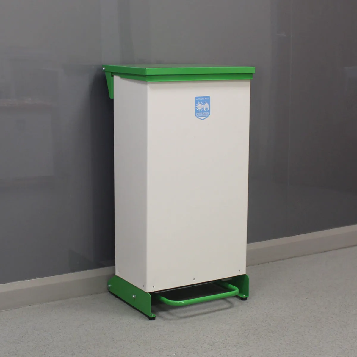 80 Litre Metal Fixed Body Clinical Waste Bin