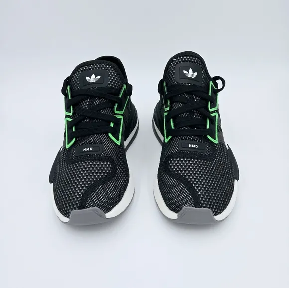 Adidas NMD G1 J Black/Green/White Sneakers Size 4Y IF3066