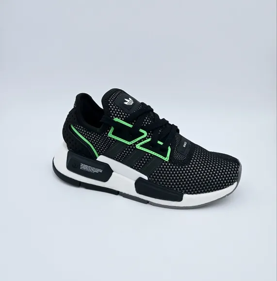 Adidas NMD G1 J Black/Green/White Sneakers Size 4Y IF3066