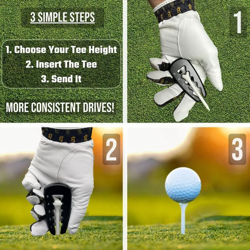 Adjustable Golf Tee Height Tool