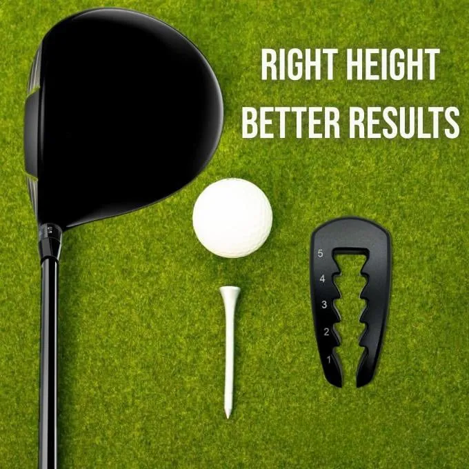 Adjustable Golf Tee Height Tool