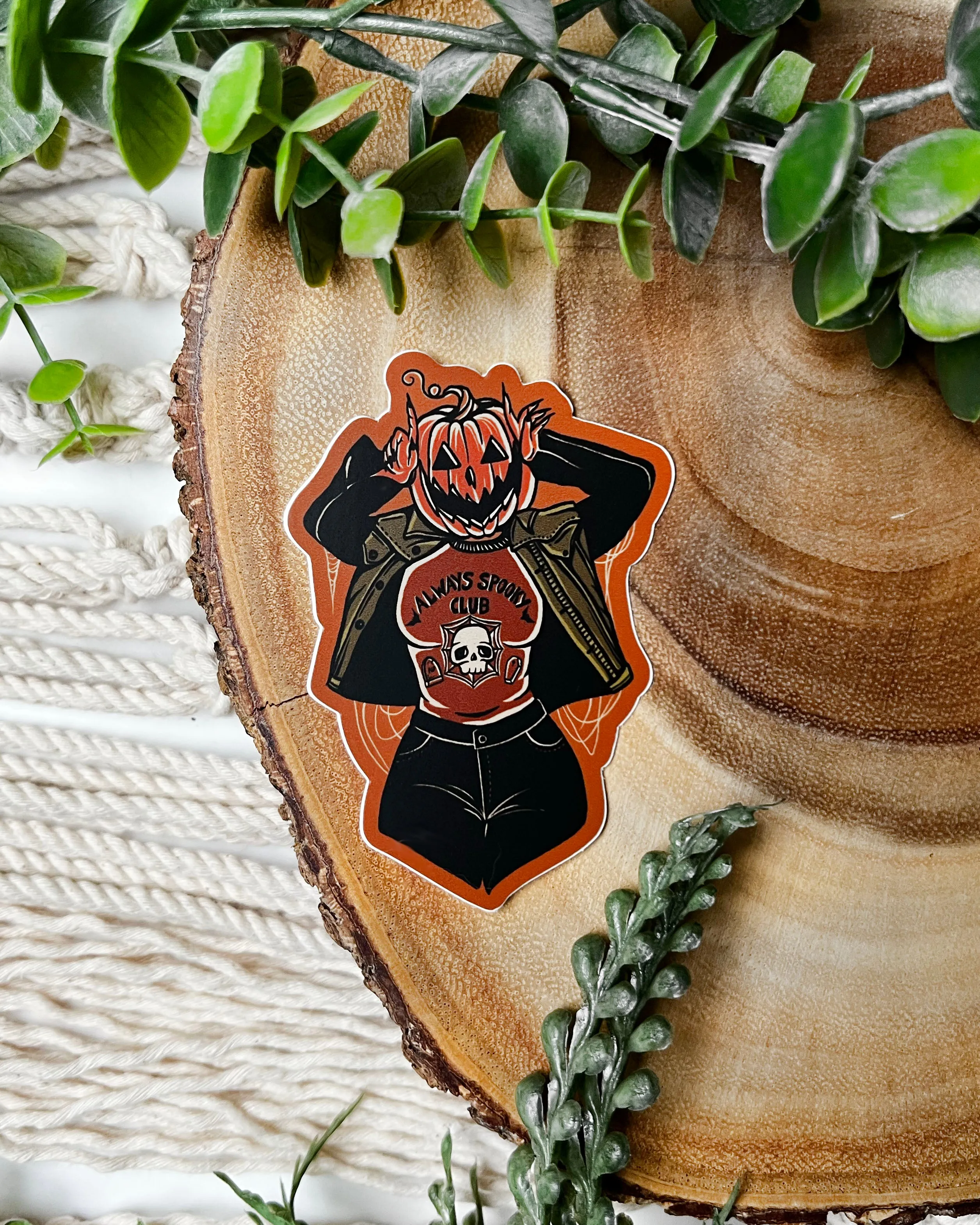 Always Spooky Club Sticker