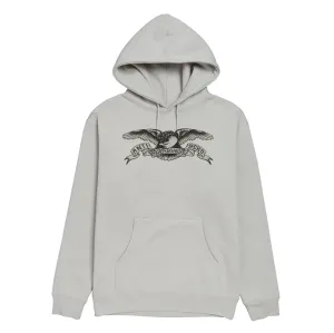ANTI HERO BASIC EAGLE HOODY - CEMENT