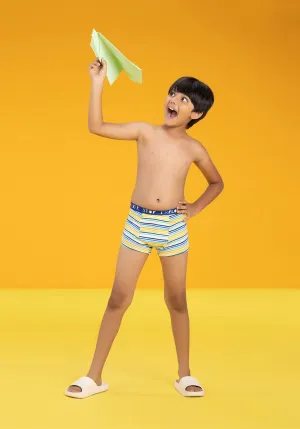 Arcade Boys Trunks Blue Tencel Modal