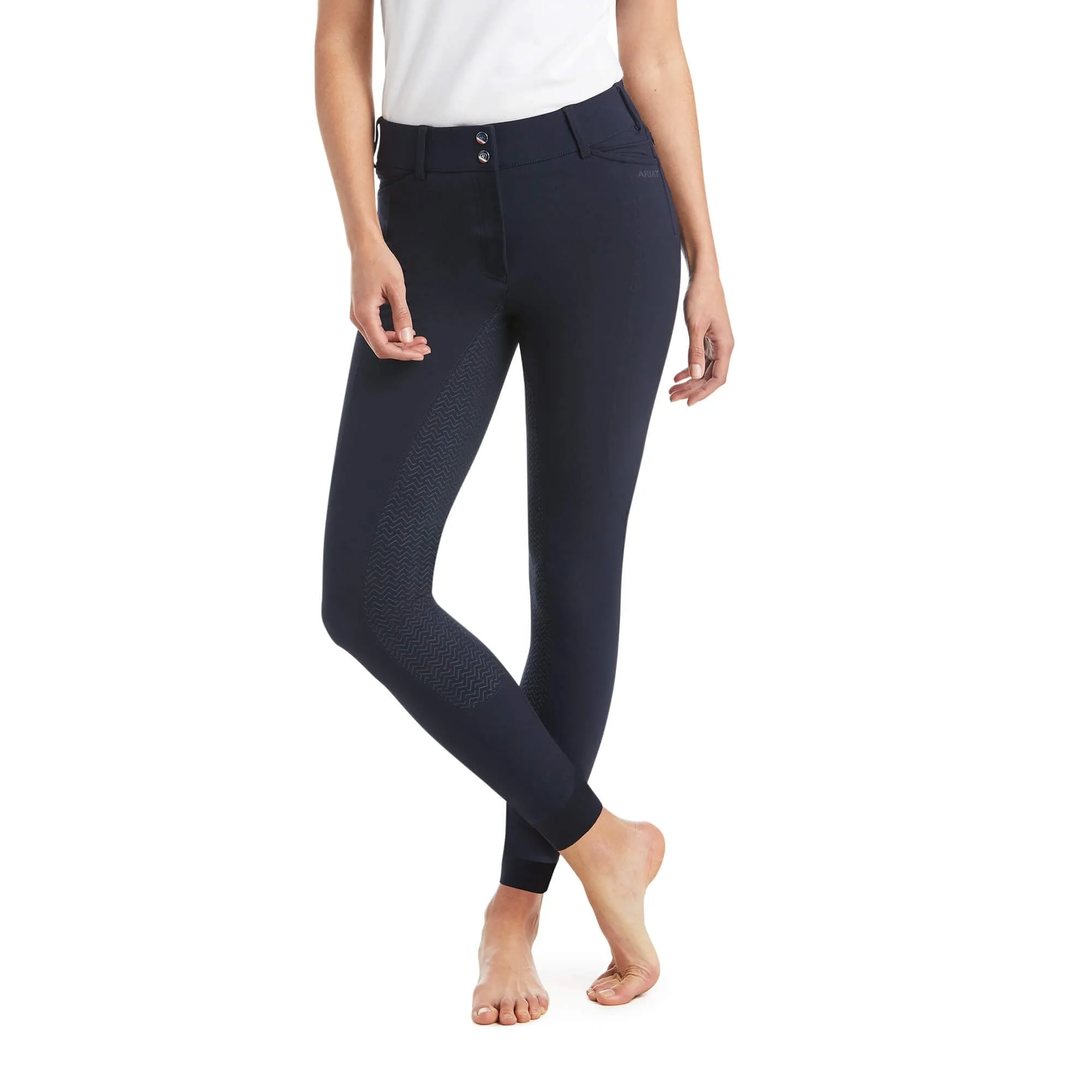 Ariat Ladies Prelude Full Seat Breeches Navy