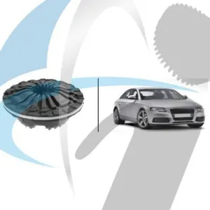 AUDI A4 07> SHOCK MOUNTING FRONT (LH, RH)