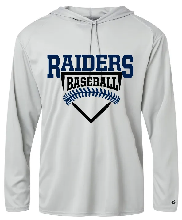 Badger B Core Poly LS Hooded