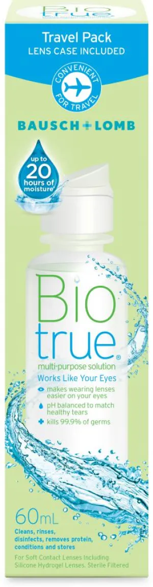 Bausch Lomb Biotrue Multipurpose Travel 60ML