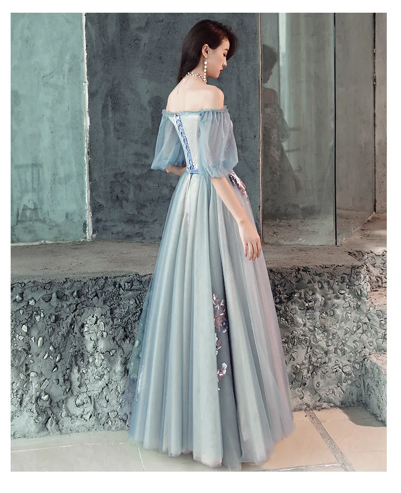 Beautiful Long Party Dress 2020, Off Shoulder Prom Dress