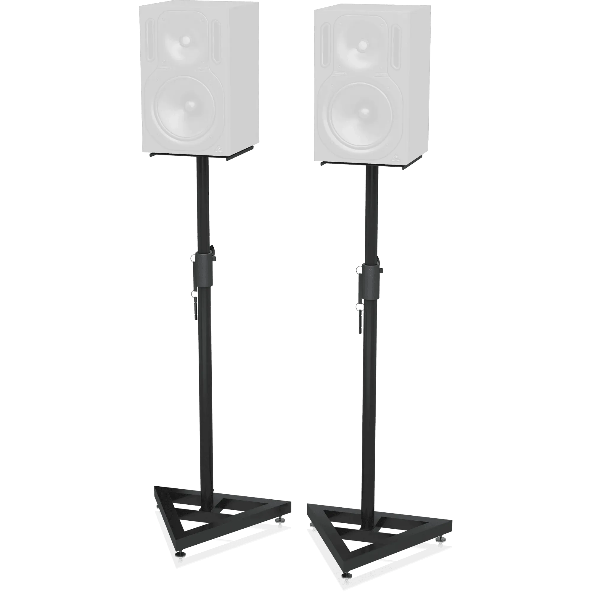 Behringer SM5002 Heavy-Duty Height-Adjustable Monitor Stand Set