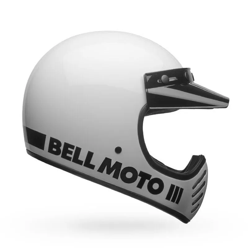 BELL Moto 3 - Classic Gloss White