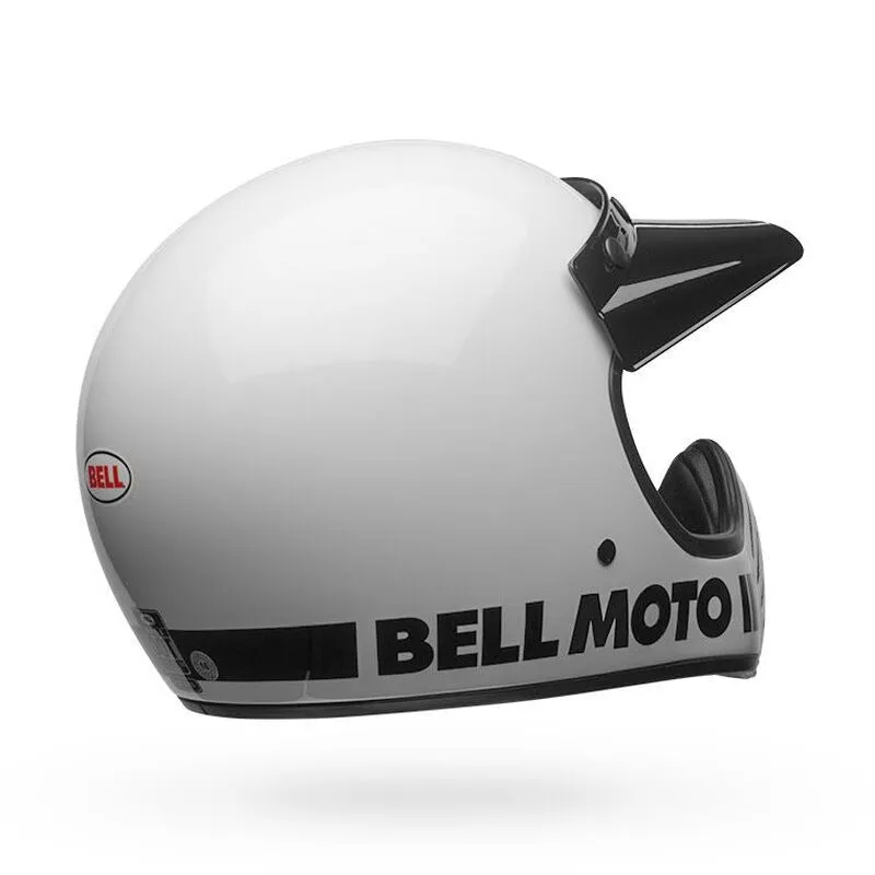 BELL Moto 3 - Classic Gloss White