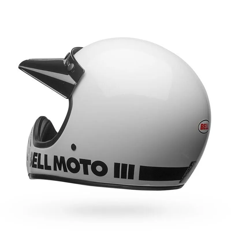 BELL Moto 3 - Classic Gloss White