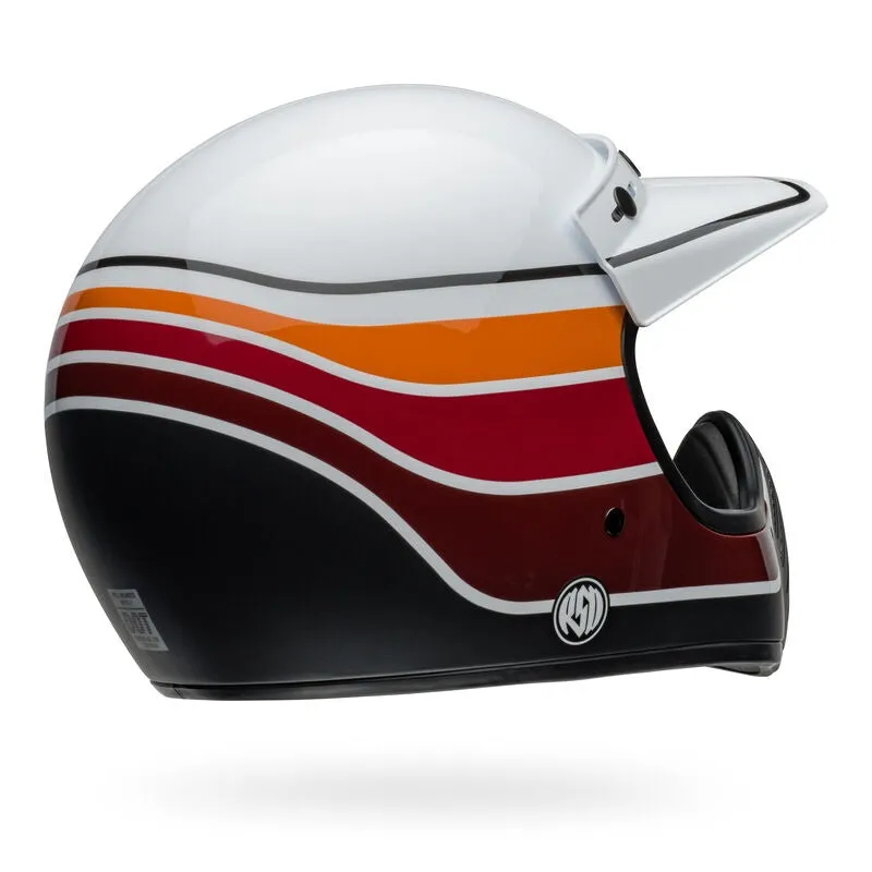 BELL Moto 3 - RSD Saddleback Satin/Gloss White/Black