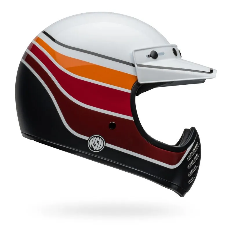 BELL Moto 3 - RSD Saddleback Satin/Gloss White/Black