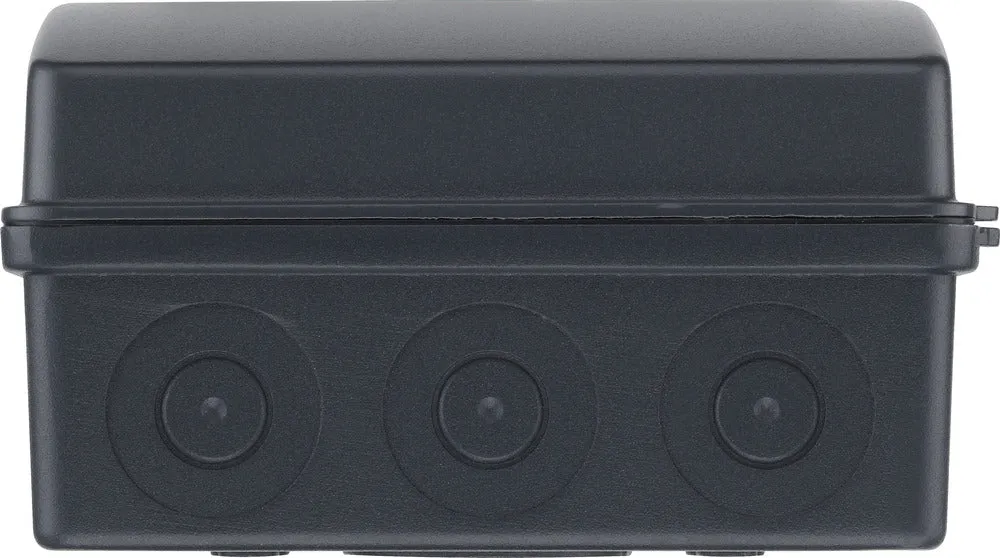 BG CFEV5A 5 Module IP65 Weatherproof Grey Metal EV Charger Circuit Protection with 40A 30mA Type A RCD, 40A B Curve MCB & Type 2 SPD