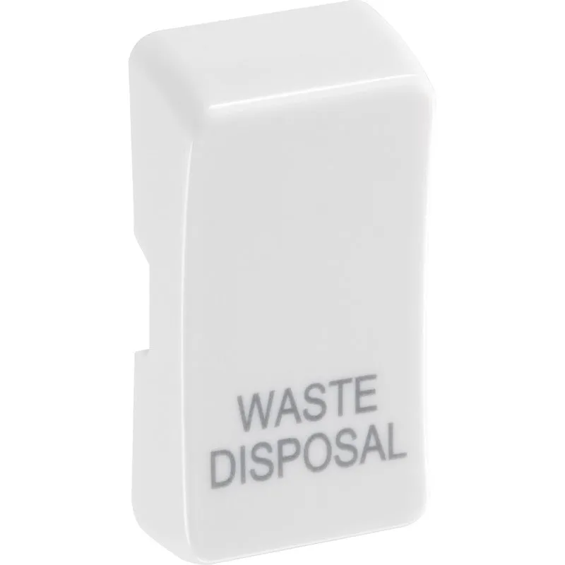 BG RRWDISW Nexus Grid Rocker Printed (WASTE DISPOSAL) - White