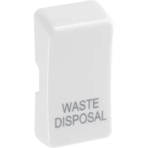 BG RRWDISW Nexus Grid Rocker Printed (WASTE DISPOSAL) - White