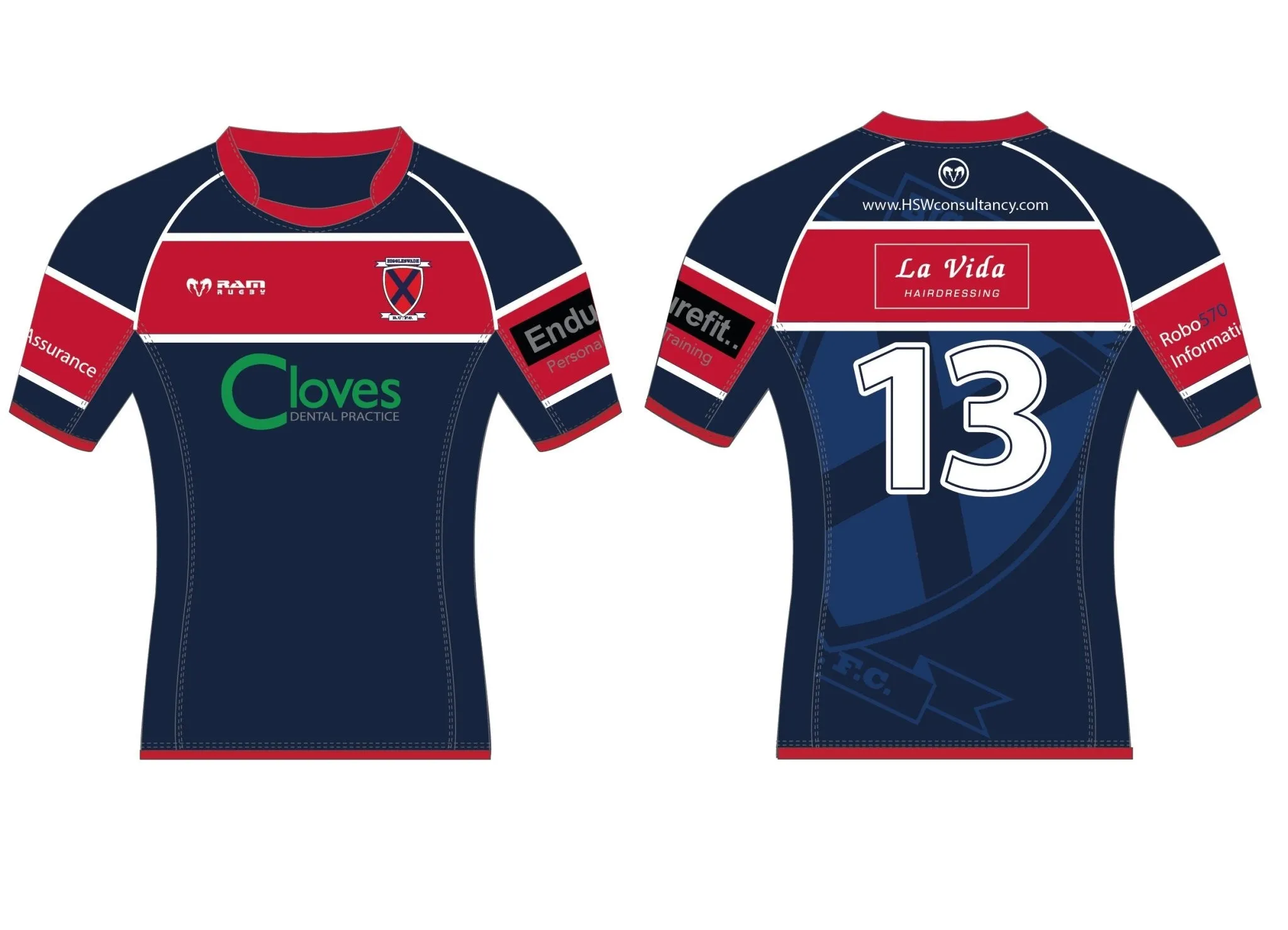 Biggleswade RFC - Premier Rugby Shirt