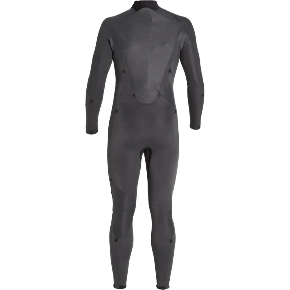 BILLABONG ABSOLUTE 4/3 BACK ZIP BLACK
