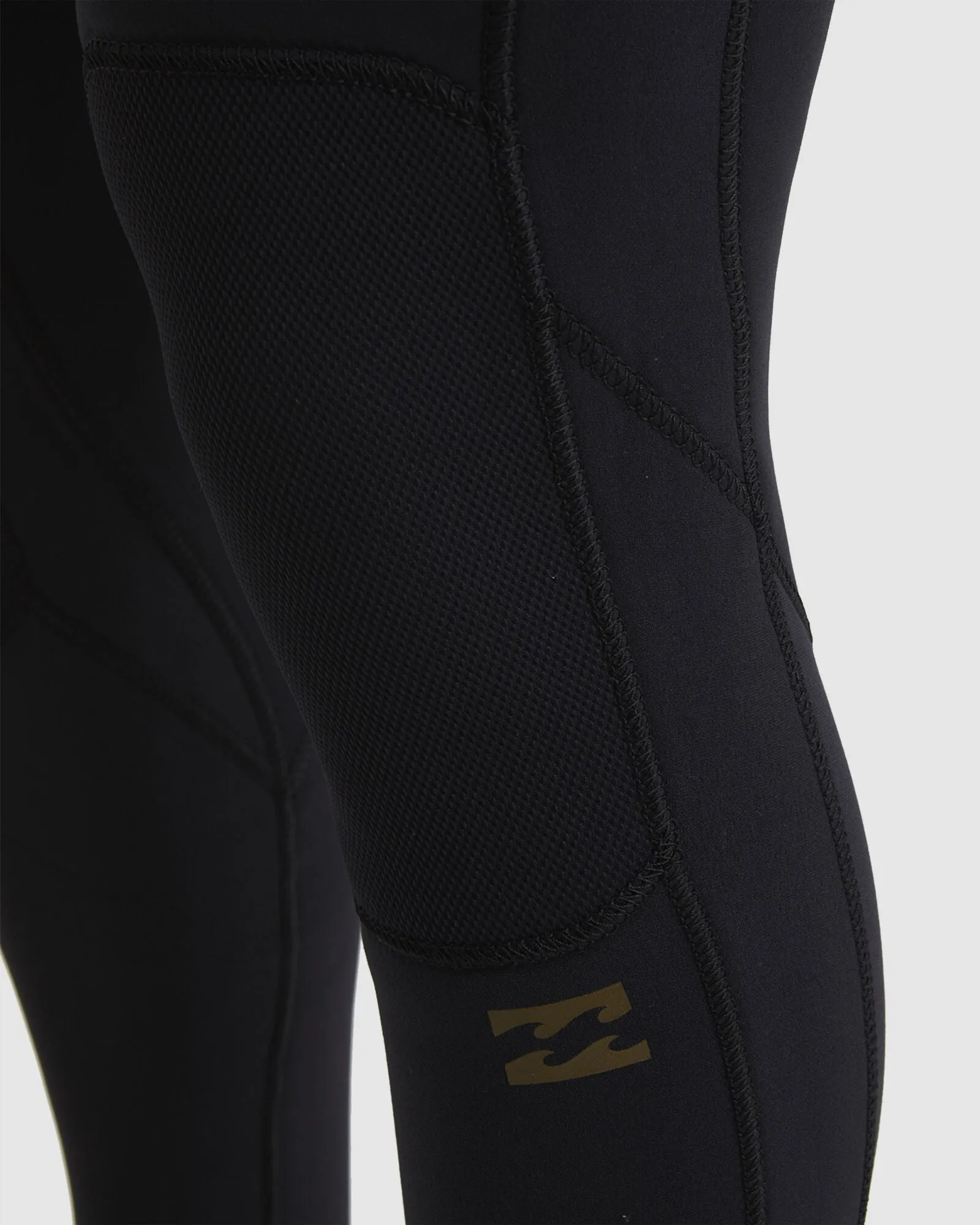 BILLABONG REVOLUTION 4/3MM CHEST ZIP BLACK CLAY