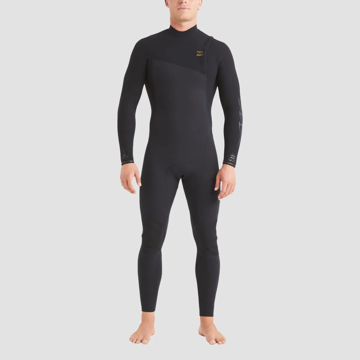 Billabong Revolution Natural 3/2mm Zipless Wetsuit Black
