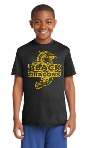 Black Dragons Youth Cooling Performance Crew