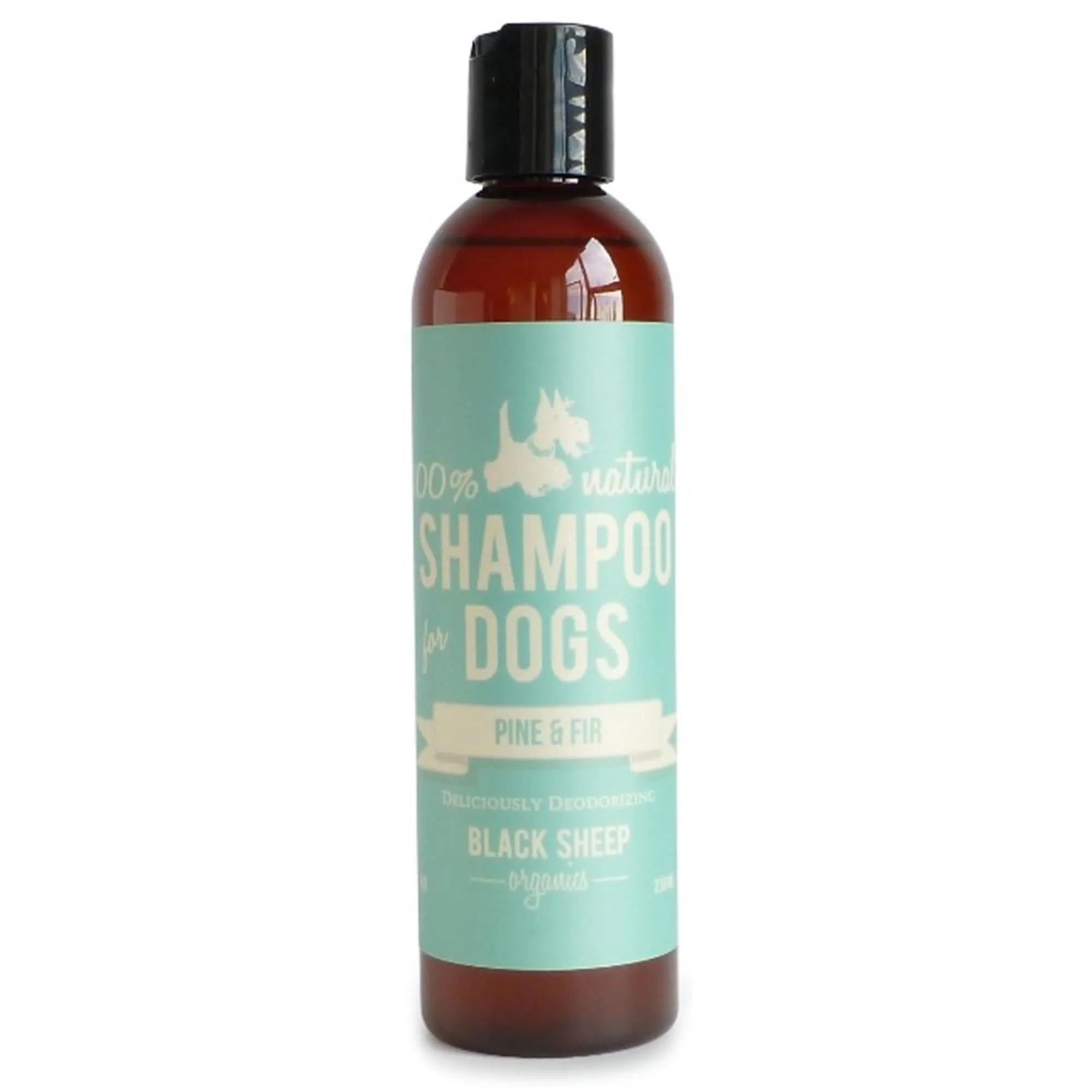 Black Sheep Organics Pine & Fir Organic Shampoo for Dogs (8oz bottle)