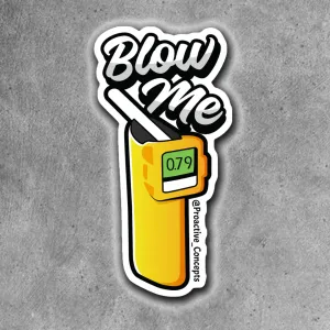 Blow Me - Sticker