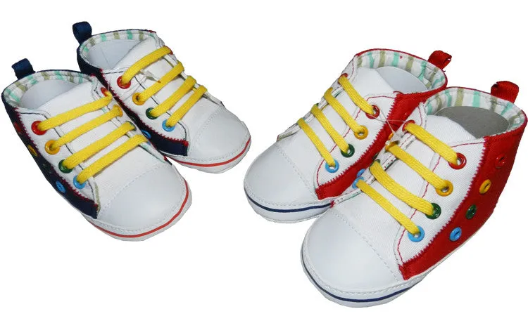 Boys Coloured Pull Up Shoes CG2204