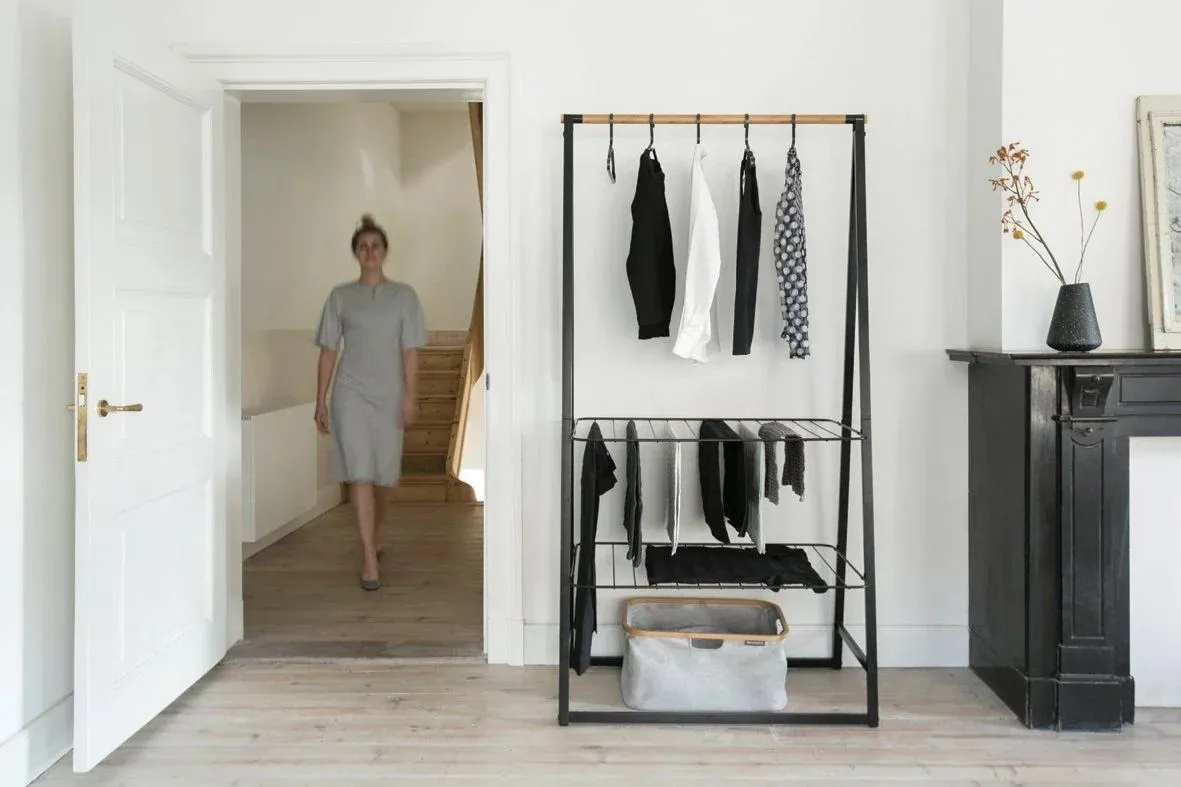 Brabantia Large Linn Clothes Rack - Black