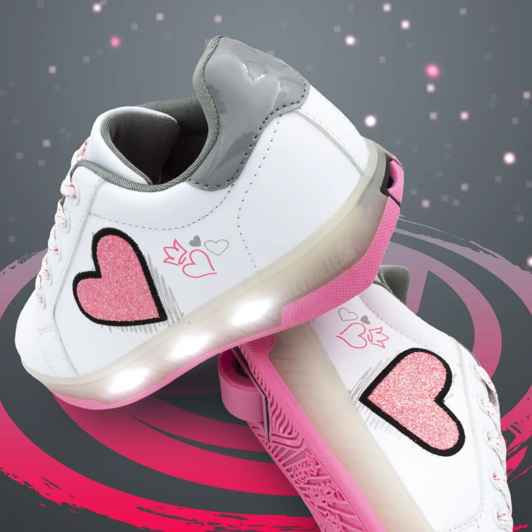 BREEZY ROLLERS 2195670 (WHITE-PINK)