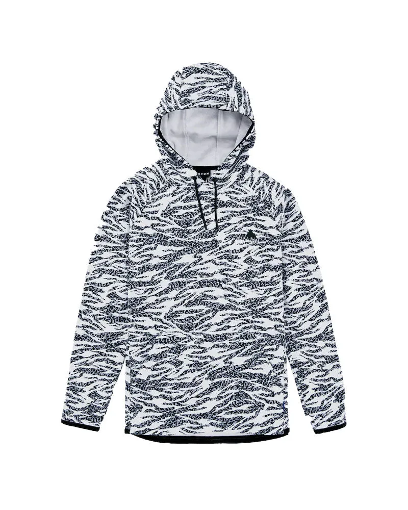 Burton Women's Crown Weatherproof Pullover Zebra Camo 2025