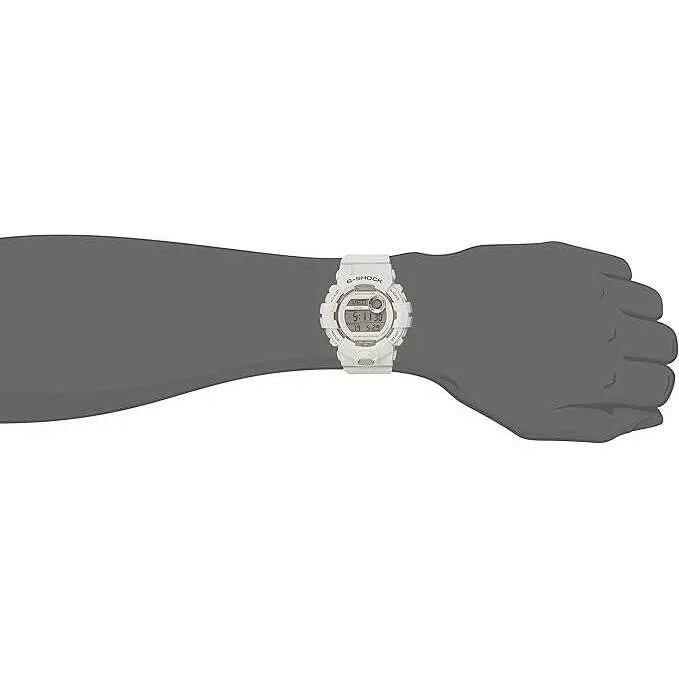 CASIO G-SHOCK BLUETOOTH PEDOMETER DIGITAL WHITE MEN WATCH GBD-800-7JF