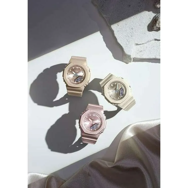 CASIO G-SHOCK LIMITED MODEL ANALOG DIGITAL PINK LADIES WATCH GMA-P2100ST-4AJF