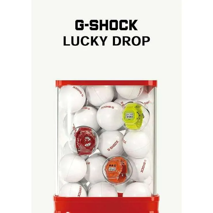 CASIO G-SHOCK LUCKY DROP SERIES LIMITED MODEL RED MEN WATCH GA-110GL-4AJR