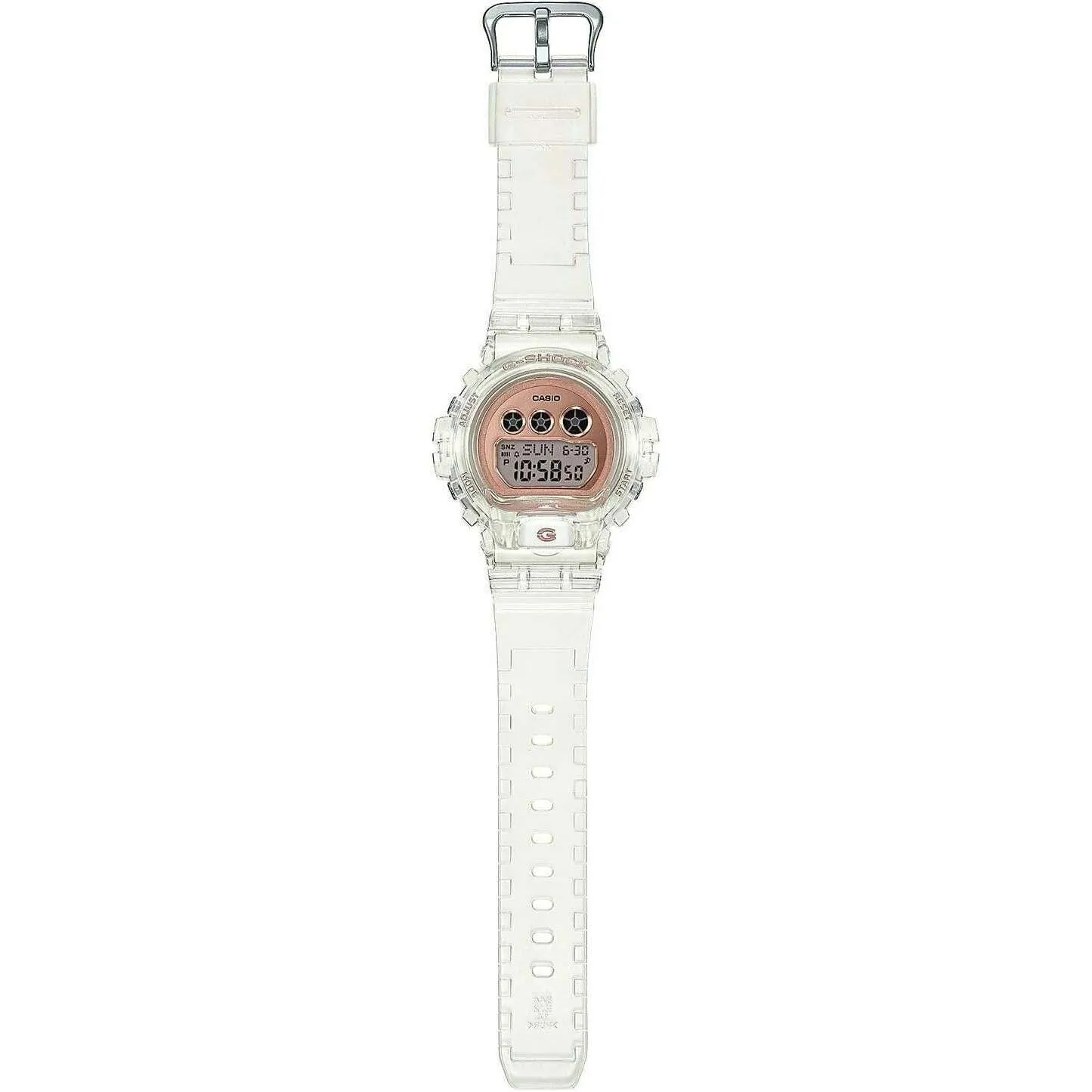 CASIO G-SHOCK MID-SIZE MODEL TRANSPARENT DIGITAL MEN WATCH GMD-S6900SR-7JF