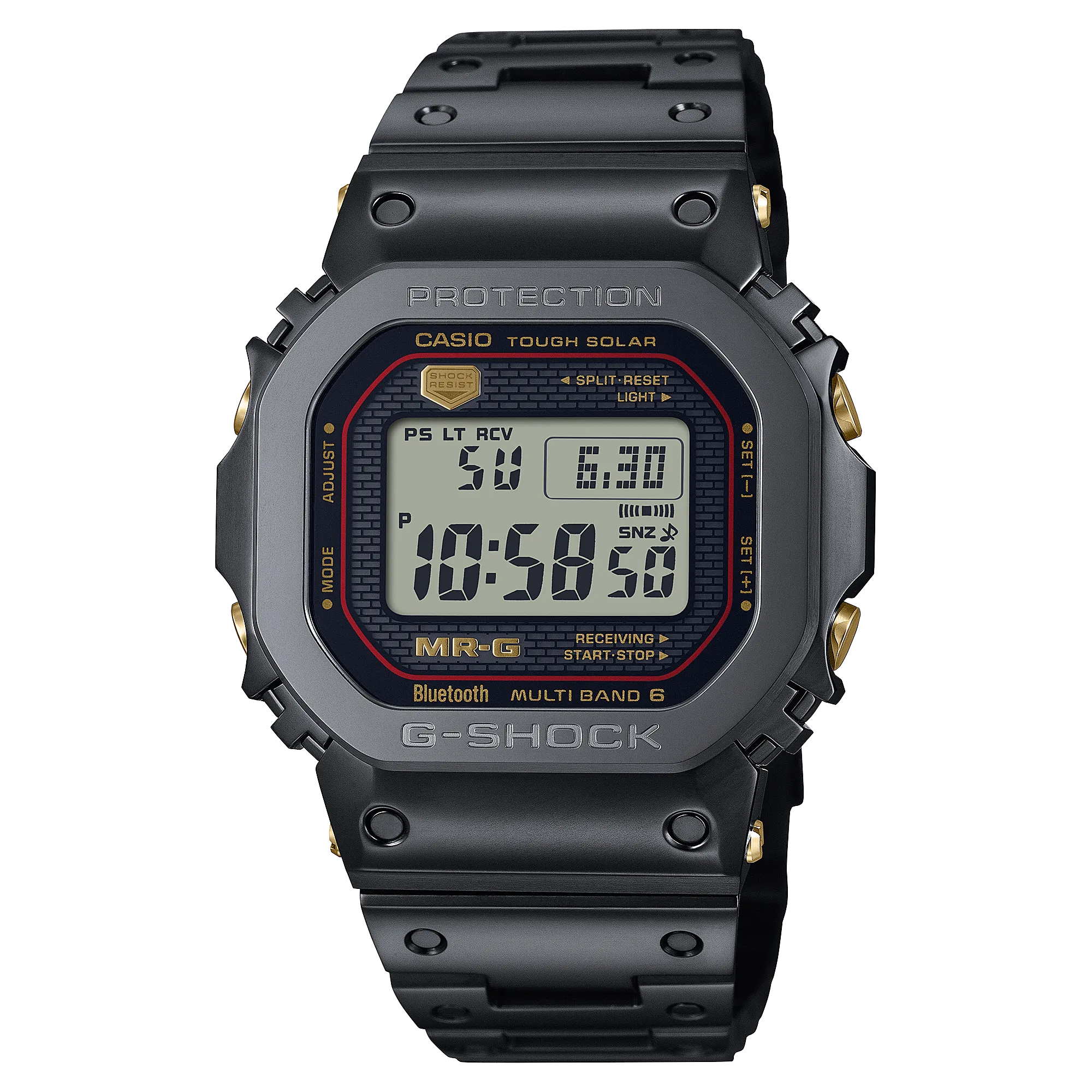 Casio G-Shock MR-G MRGB5000B-1 Black Titanium Tough Solar Bluetooth Radio Controlled Watch