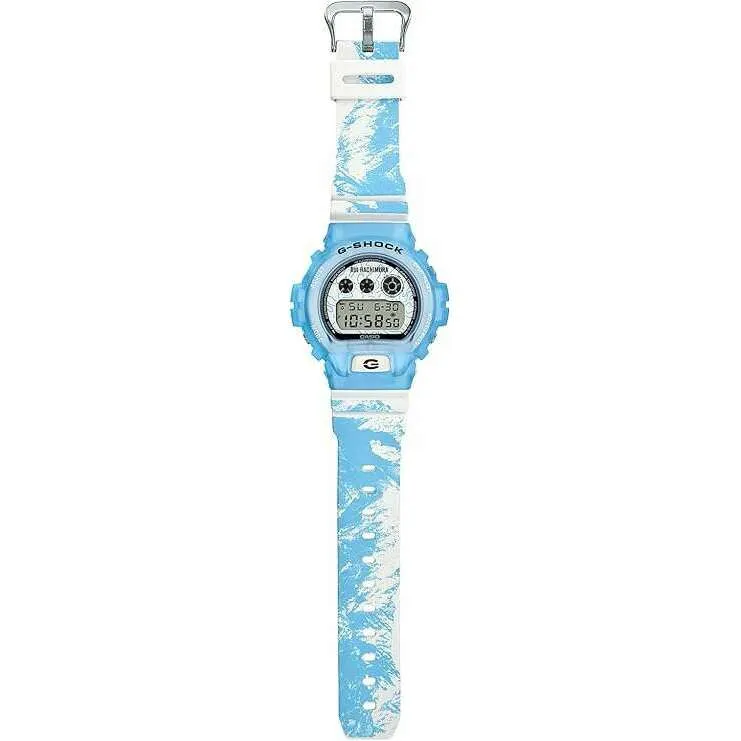 CASIO G-SHOCK RUI HACHIMURA SIGNATURE DIGITAL WHITE & BLUE MEN WATCH DW-6900RH-2JR
